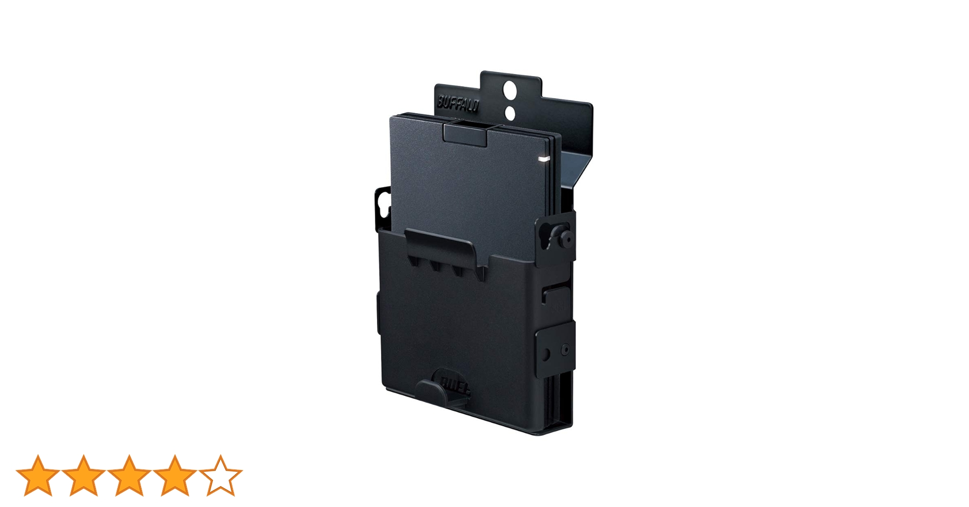 Buffalo テレビ取付用専用ホルダー付き 外付けSSD 960GB Amazon | BUFFALO TV録画・取付可能 外付ポータブルSSD 960GB